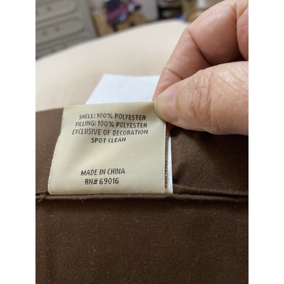 Ruff Hewn Born To Be Wild Throw Pillow Brown Green - Picture 4 of 4